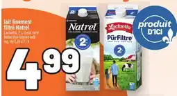 Metro LAIT FINEMENT FILTRÉ NATREL | NATREL FINE-FILTERED MILK offer
