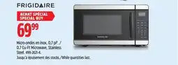Canadian Tire 0.7 Cu-Ft Microwave, Stainless Steel offer