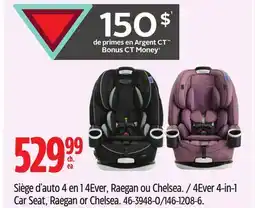 Canadian Tire 4Ever 4-in-1 Car Seat, Raegan or Chelsea offer