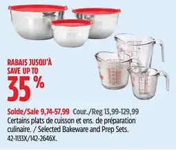 Canadian Tire Selected Bakeware and Prep Sets offer