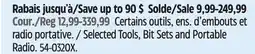 Canadian Tire Bosch Selected Tools, Bit Sets and Portable offer
