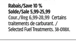 Canadian Tire Lucas Oil Selected Fuel Treatments offer