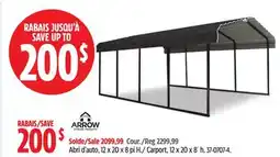 Canadian Tire Carport, 12 x 20 x 8´ h offer