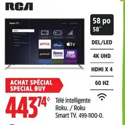 Canadian Tire RCA Roku Smart TV offer