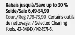 Canadian Tire Selected Cleaning Tools offer