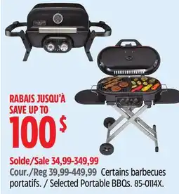 Canadian Tire Vermont Castings Selected Portable BBQs offer