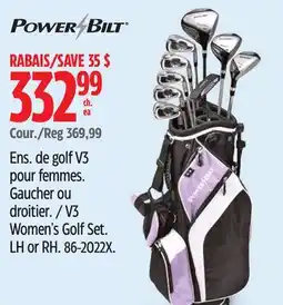 Canadian Tire V3 Women's Golf Set offer