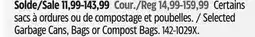 Canadian Tire simplehuman Selected Garbage Cans, Bags or Compost Bags offer