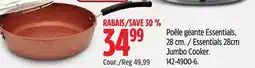 Canadian Tire Essentials 28cm Jumbo Cooker offer