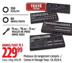 Canadian Tire Mastercraft Comes in Storage Trays offer