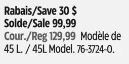 Canadian Tire Outbound Canyon Lightweight Backpack, 45L offer