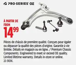 Canadian Tire Premium Chassis Components offer