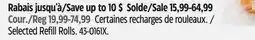 Canadian Tire FoodSaver Selected Refill Rolls offer