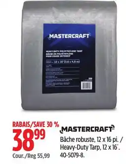 Canadian Tire MASTERCRAFT Heavy-Duty Tarp offer