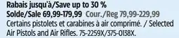 Canadian Tire Camo Selected Air Pistols and Air Rifles offer