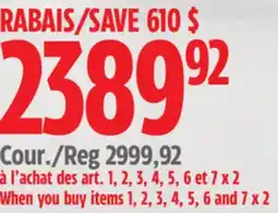 Canadian Tire MASTERCRAFT offer