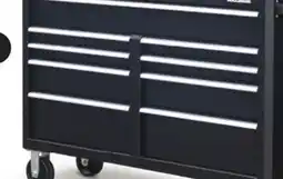 Canadian Tire MAXIMUM 56˝ 9-Drawer Cabinet with Built-In Power Bar with USB offer