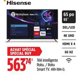 Canadian Tire Westinghouse Roku Smart TV offer