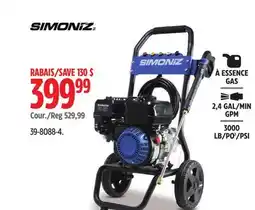 Canadian Tire SIMONIZ A ESSENCE GAS offer