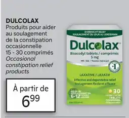 Brunet DULCOLAX Produits pour aider au soulagement de la constipation occasionnelle offer