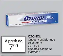 Brunet OZONOL Onguent antibiotique sélectionné offer