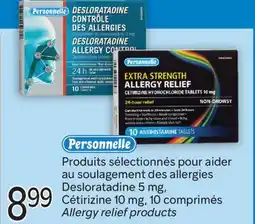 Brunet PERSONNELLE Produits sélectionnés pour aider au soulagement des allergies Desloratadine 5 mg offer