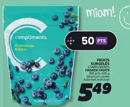 IGA COMPLIMENTS FROZEN FRUITS offer