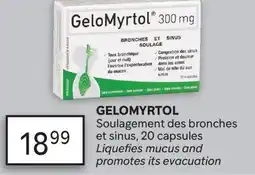 Brunet GELOMYRTOL Soulagement des bronches et sinus offer