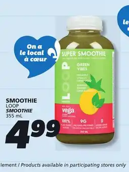 IGA LOOP SMOOTHIE offer