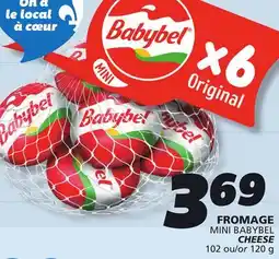 IGA MINI BABYBEL CHEESE offer