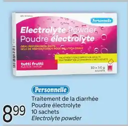 Brunet Personnelle Traitement de la diarrhée Poudre électrolyte offer