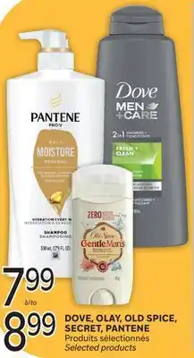 Brunet DOVE, OLAY, OLD SPICE, SECRET, PANTENE Produits sélectionnés offer