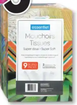 Familiprix Essentiel super soft tissues packs 9un offer