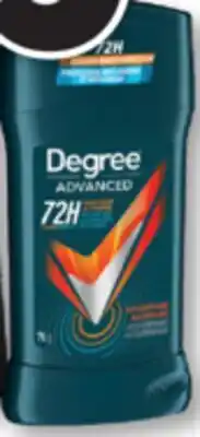 Familiprix Degree Advanced adventure anti-perspirant 76g offer