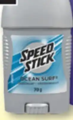 Familiprix SPEED STICK deodorants offer