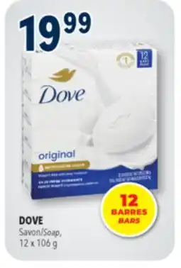 Familiprix Dove Original soap bar offer