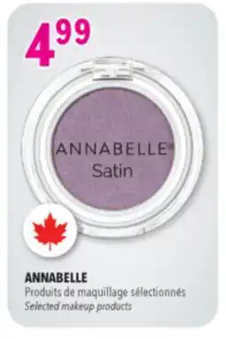 Familiprix ANNABELLE Selected makeup products offer