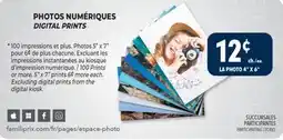 Familiprix LA PHOTO 4 X 6 DIGITAL PRINTS offer