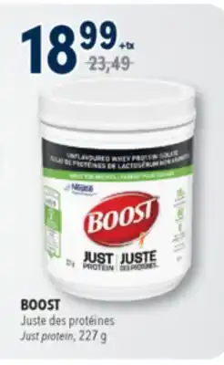 Familiprix BOOST Just protein, 227g offer