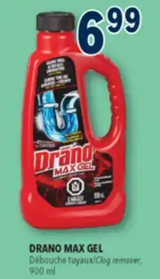 Familiprix DRANO MAX GEL Clog remover, 900ml offer
