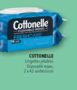 Familiprix COTTONELLE Disposable wipes offer
