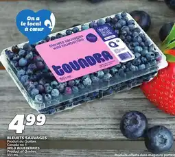 IGA WILD BLUEBERRIES offer