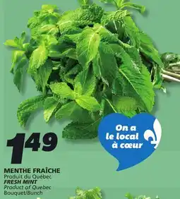 IGA FRESH MINT offer