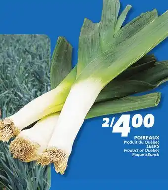 IGA LEEKS offer