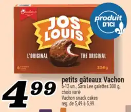 Marché Richelieu PETITS GÂTEAUX VACHON | VACHON SNACK CAKES offer