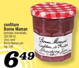 Marché Richelieu CONFITURE BONNE MAMAN | BONNE MAMAN JAM offer