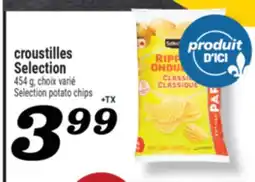 Marché Richelieu CROUSTILLES SELECTION | SELECTION POTATO CHIPS offer