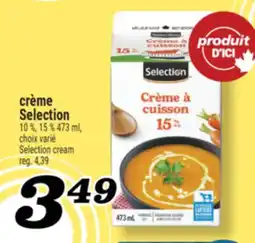 Marché Richelieu CRÈME SELECTION | SELECTION CREAM offer