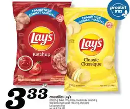 Marché Richelieu CROUSTILLES LAY'S | LAY'S POTATO CHIPS offer
