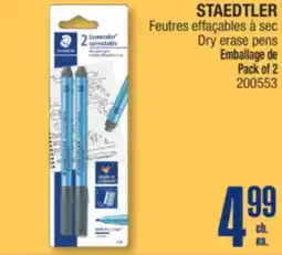 Jean Coutu STAEDTLER Dry erase pens offer